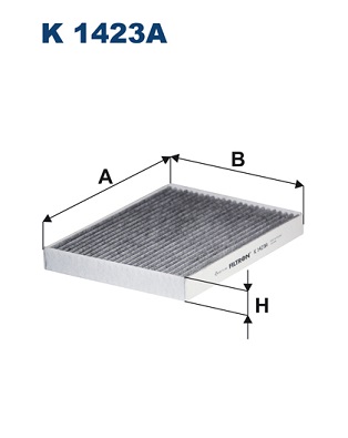 FILTRON FLT K1423A Pollenszűrő (Aktívszenes)