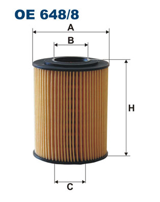 FILTRON FLT OE648/8 Olajszűrő