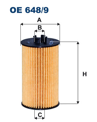 FILTRON FI OE648/9 Olajszűrő