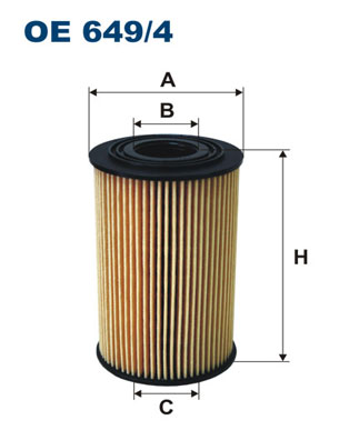 FILTRON FI OE649/4 Olajszűrő