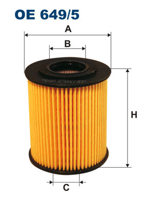 FILTRON FI OE649/5 Olajszűrő