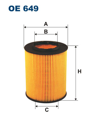 FILTRON FLT OE649 Olajszűrő