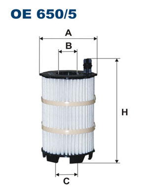 FILTRON 355 527 OE 650/5 - Olajszűrő