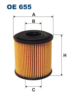 FILTRON FI OE655 Olajszűrő