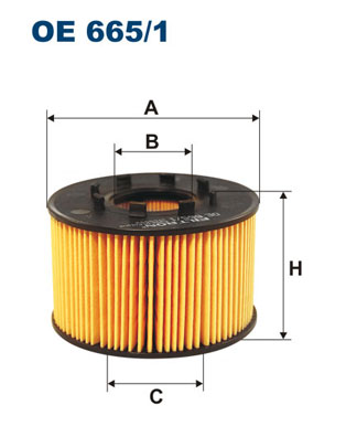 FILTRON FLT OE665/1 Olajszűrő