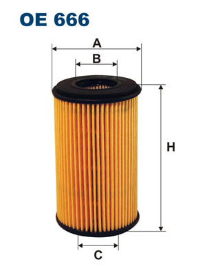 FILTRON FLT OE666 Olajszűrő