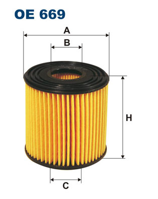 FILTRON FLT OE669 Olajszűrő