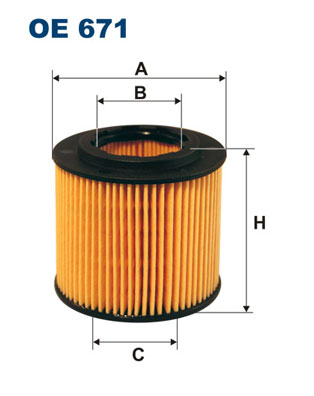 FILTRON FLT OE671 Olajszűrő