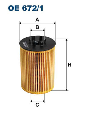 FILTRON FTROE672/1 olajszűrő