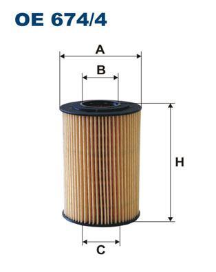 FILTRON FTROE674/4 olajszűrő