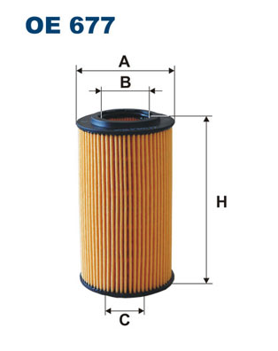 FILTRON OE677/AG Olajszűrő