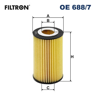 FILTRON FLT OE688/7 OLAJ- ÉS HIDRAULIKASZŰRŐ 1010101