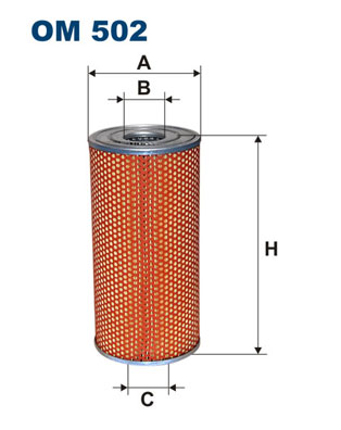 FILTRON FTROM502 olajszűrő