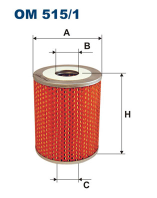 FILTRON FI OM515/1 Olajszűrő