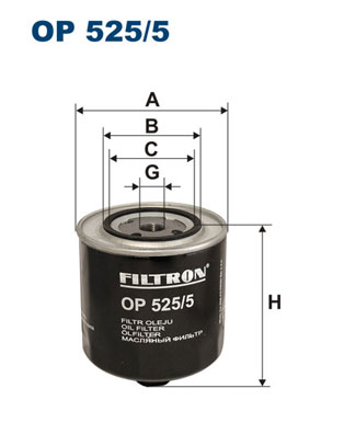 FILTRON FTROP525/5 olajszűrő
