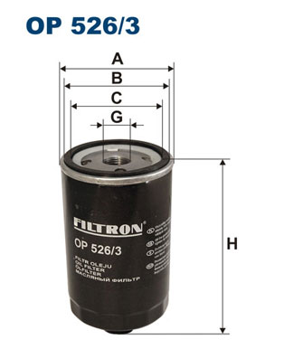 FILTRON FTROP526/3 olajszűrő