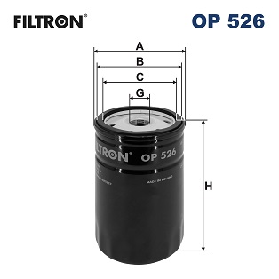 FILTRON FLT OP526 Olajszűrő