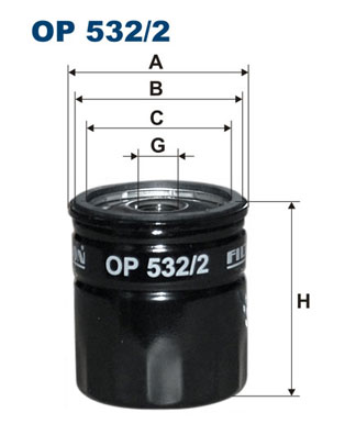 FILTRON FTROP532/2 olajszűrő