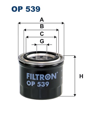 FILTRON FLT OP539 Olajszűrő