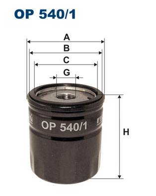 FILTRON FI OP540/1 Olajszűrő