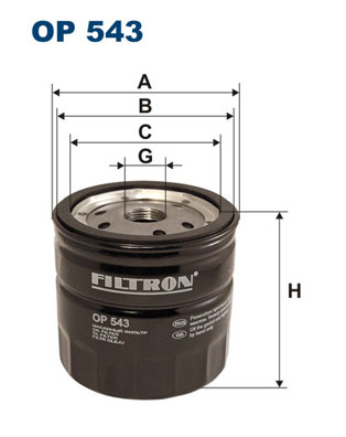 FILTRON FLT OP543/1 Olajszűrő