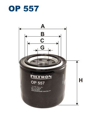 FILTRON OP557/AG Olajszűrő