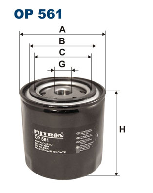 FILTRON FTROP561 olajszűrő