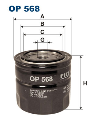 FILTRON FI OP568 Olajszűrő