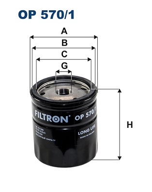 FILTRON FTROP570/1 olajszűrő