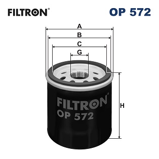 FILTRON 318 331 OP 572 - Olajszűrő