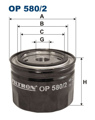 FILTRON FLT OP580/2 Olajszűrő