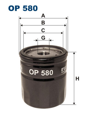 FILTRON 318 271 OP 580 - Olajszűrő