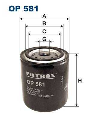 FILTRON FTROP581 olajszűrő