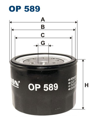 FILTRON 318 831 OP 589 - Olajszűrő