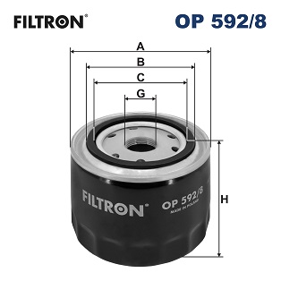 FILTRON FI OP592/8 Olajszűrő