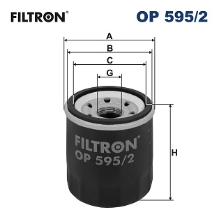 FILTRON 378 828 OP 595/2 - Olajszűrő
