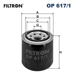 FILTRON FLT OP617/1 Olajszűrő