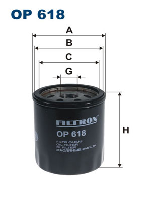 FILTRON FTROP618 olajszűrő