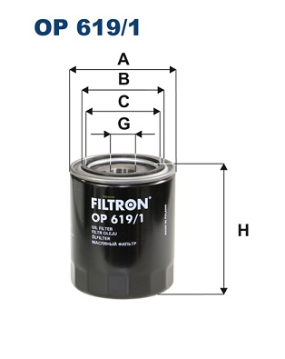 FILTRON FTROP619/1 olajszűrő