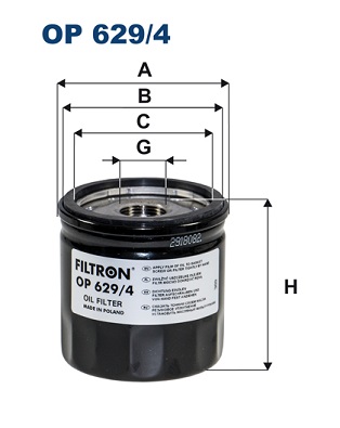 FILTRON FTROP629/4 olajszűrő
