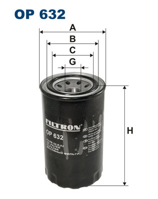 FILTRON FTROP632 olajszűrő