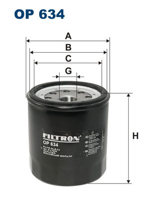FILTRON FTROP634 olajszűrő