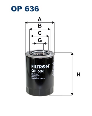 FILTRON FI OP636 Olajszűrő