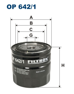 FILTRON FTROP642/1 olajszűrő