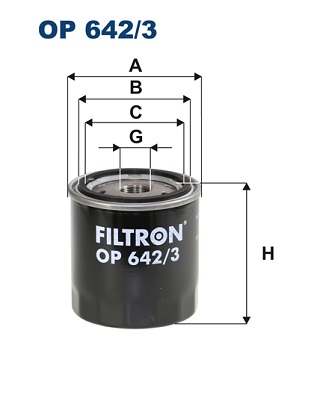 FILTRON FI OP642/3 Olajszűrő