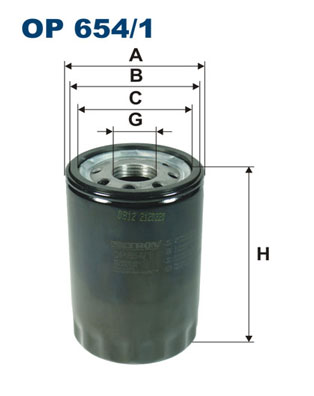 FILTRON FLT OP654/1 Olajszűrő