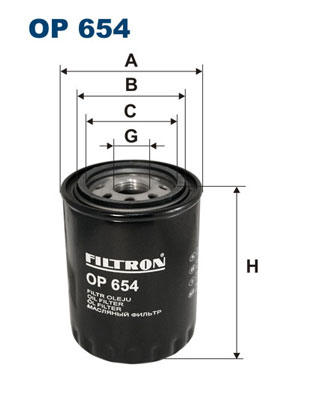 FILTRON FTROP654 olajszűrő