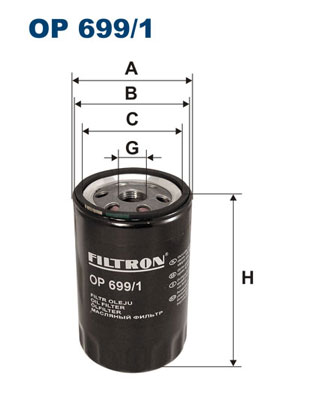 FILTRON FTROP699/1 olajszűrő