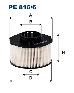 FILTRON FLT PE816/6 Üzemanyagszűrő