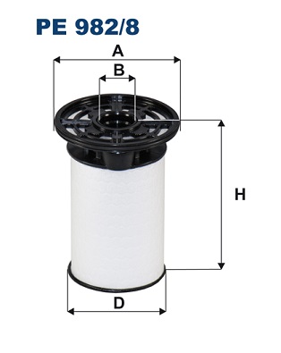 FILTRON 930 333 PE 982/8 - Üzemanyagszűrő